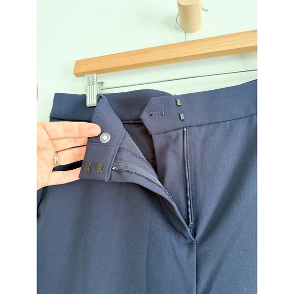 J.Crew Factory | NWT Slim-fit Full-length Trouser Pant For Women Navy | Sz P12 - Picture 5 of 10